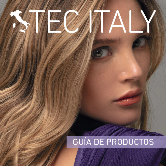 Female model with blonde hair for the Tec Italy Product Catalog