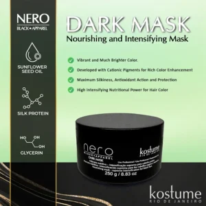 Nero Black Apparel Dark Mask