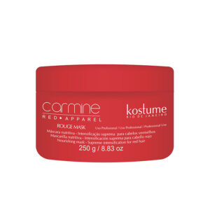 Carmine Red Apparel Rouge Mask