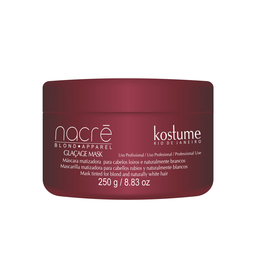 Nacre Blonde Apparel Glaçage Mask