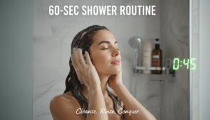 Read more about the article 60-Second Shower Routine: Small Changes, Big Hair Gains